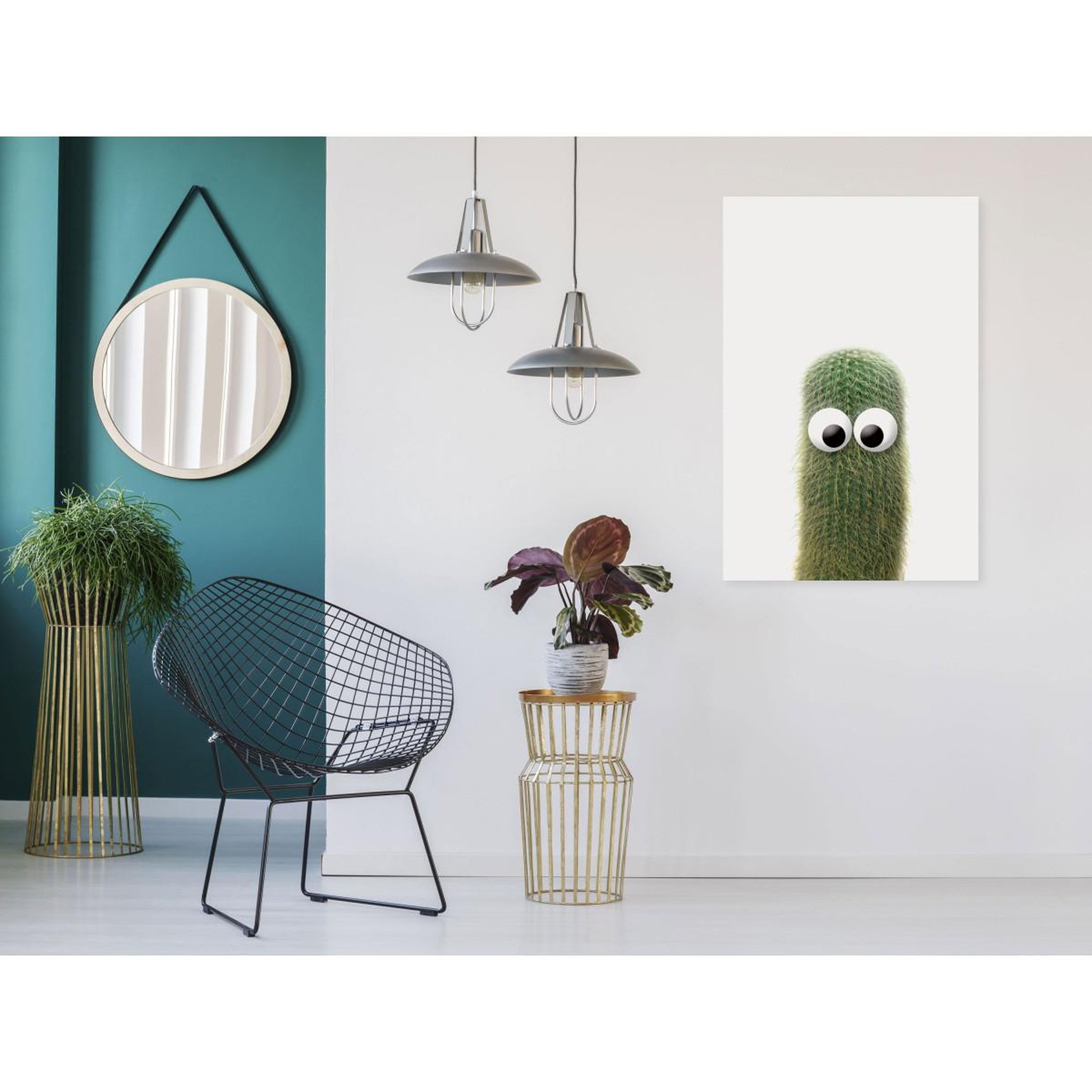Voir la diapositive 2 : Paris Prix Tableau imprimé  prickly friend