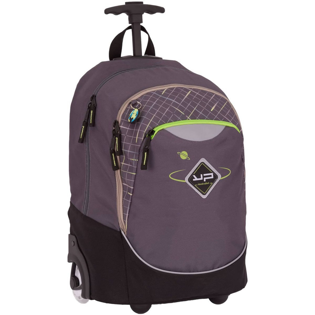 BODYPACK Sac à dos à roulettes taupe et noir