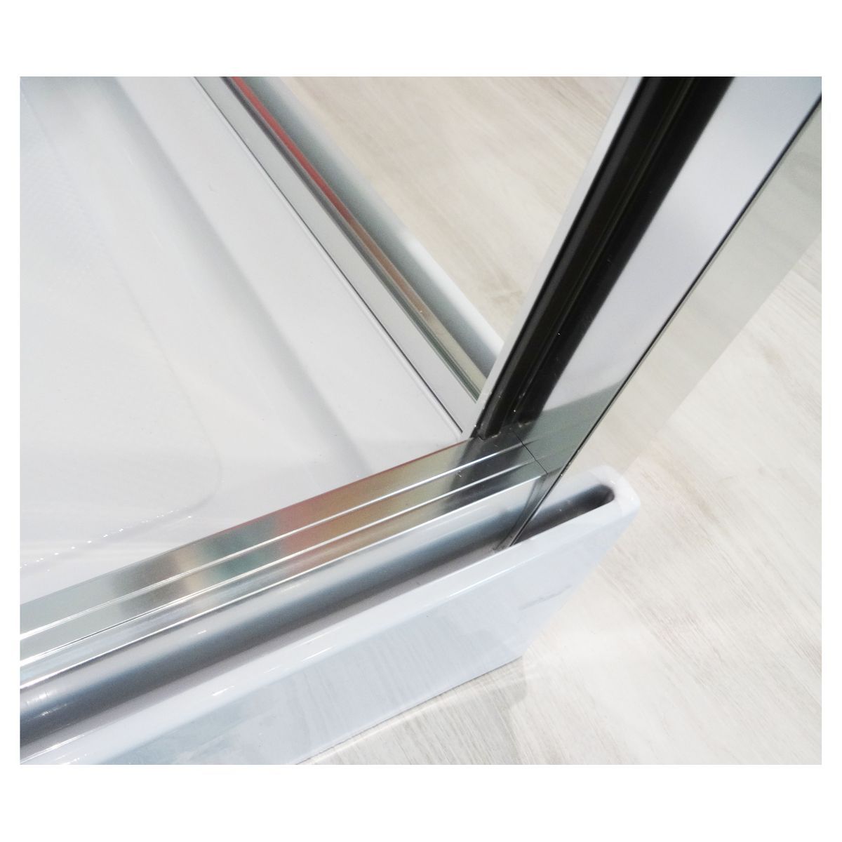 ONDEE Cabine hydromassante sans silicone Sören - 120x80cm