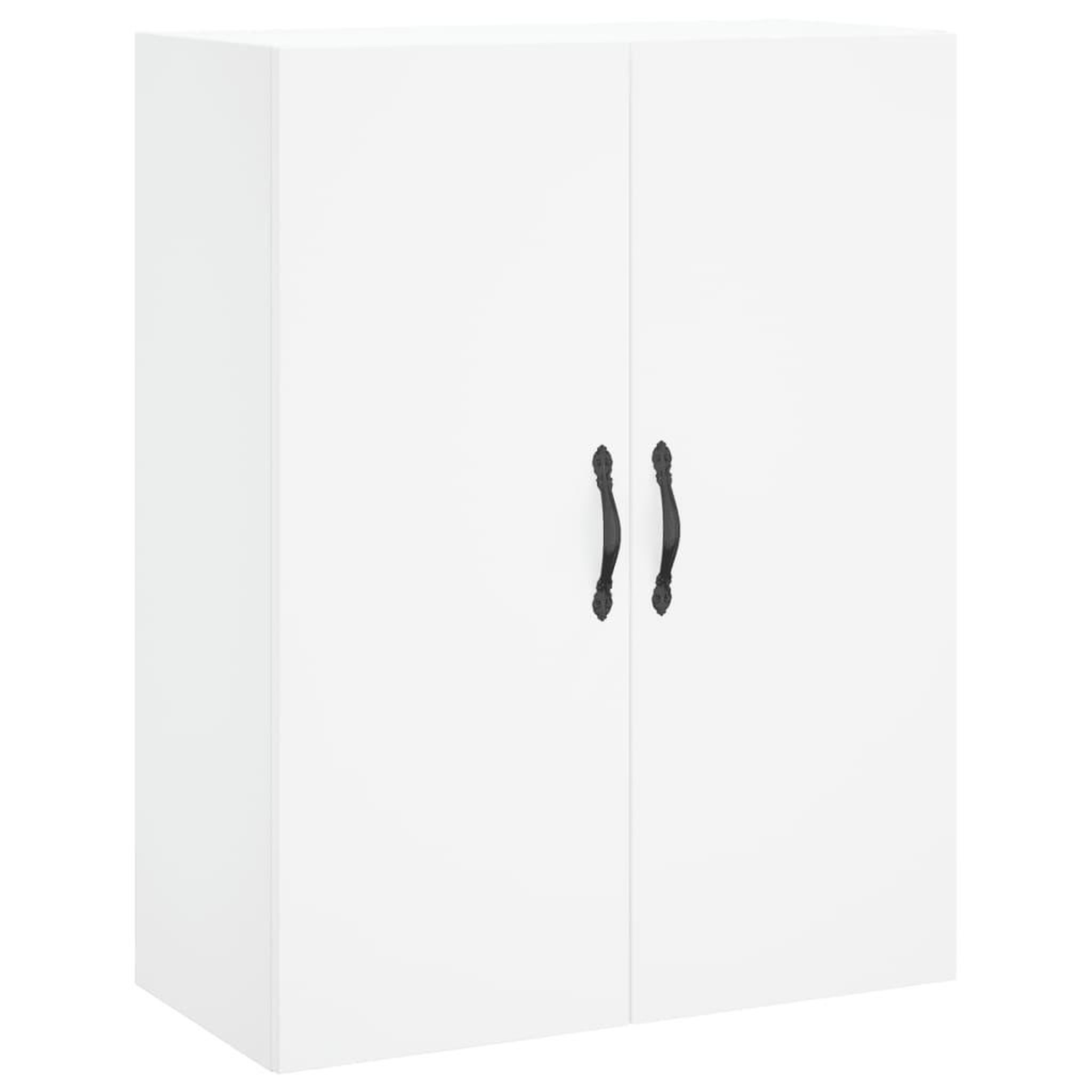Voir la diapositive 5 : VIDAXL Buffet haut Blanc 69,5x34x180 cm Bois d'ingenierie