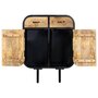 Voir la diapositive 5 : VIDAXL Buffet 60x30x75 cm Bois de manguier massif et fer