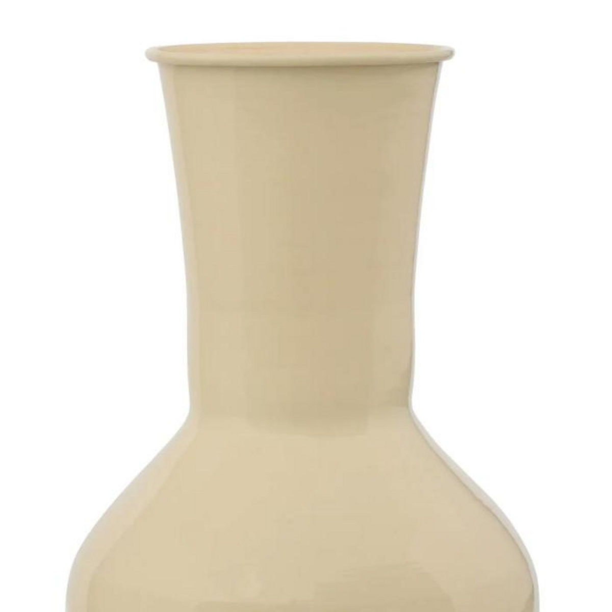 ATMOSPHERA Vase Déco en Métal  Kian  20cm Jaune