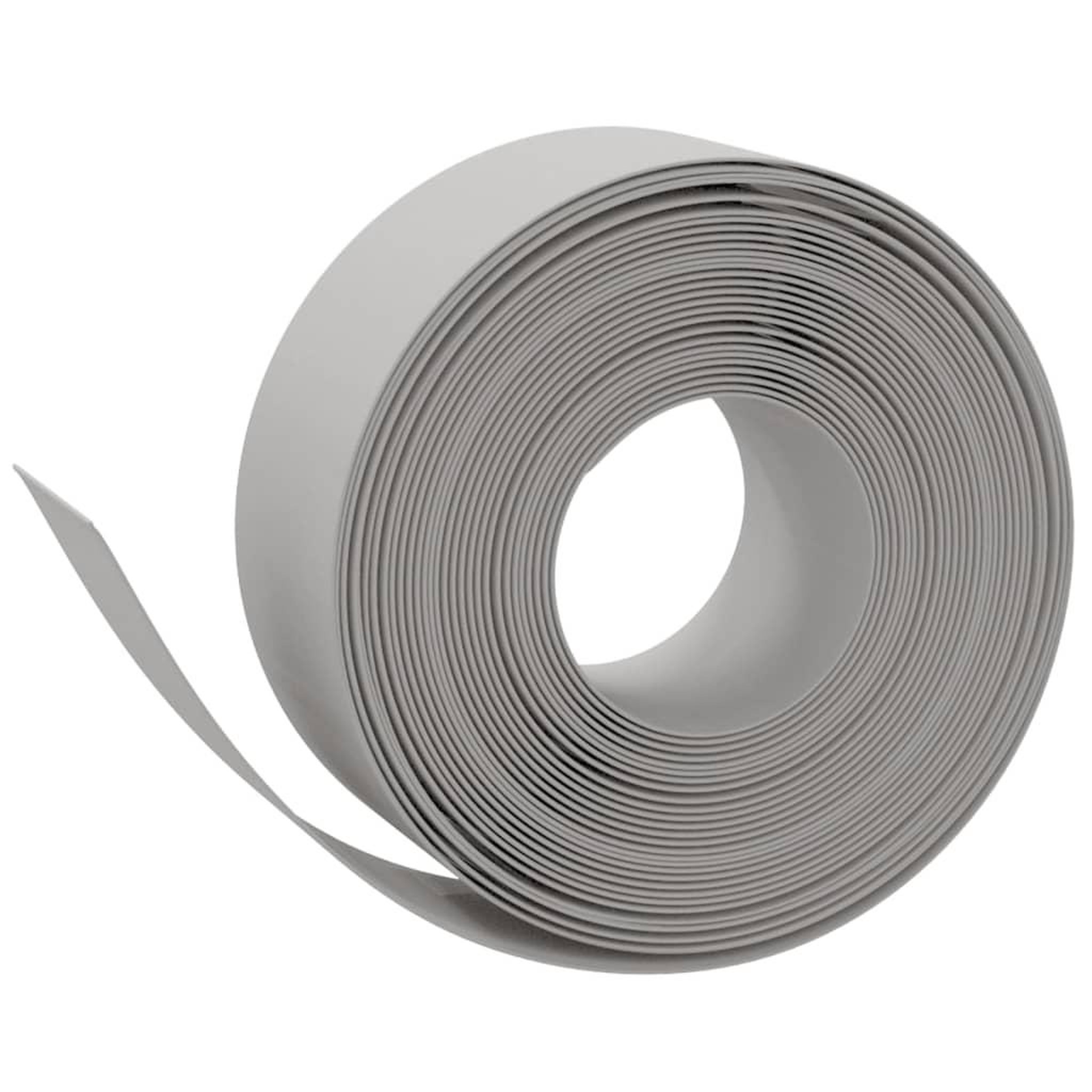 Voir la diapositive 2 : VIDAXL Bordure de jardin Gris 10 m 20 cm polyethylene