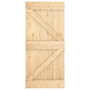 Voir la diapositive 5 : VIDAXL Porte NARVIK 95x210 cm bois massif de pin