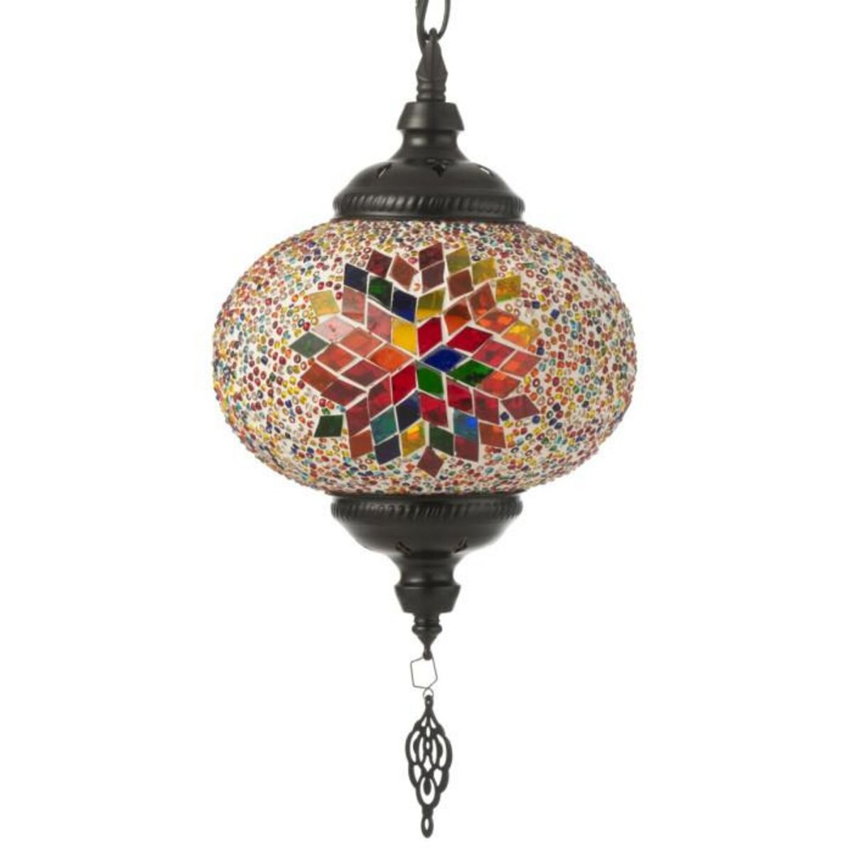 Paris Prix Lampe Suspension Mosaïque  Neal  18cm Multicolore