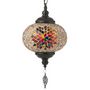 Voir la diapositive 2 : Paris Prix Lampe Suspension Mosaïque  Neal  18cm Multicolore