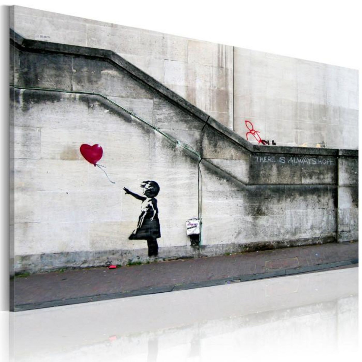Paris Prix Tableau  Il Ya Toujours de l'espoir - Banksy  40x60cm