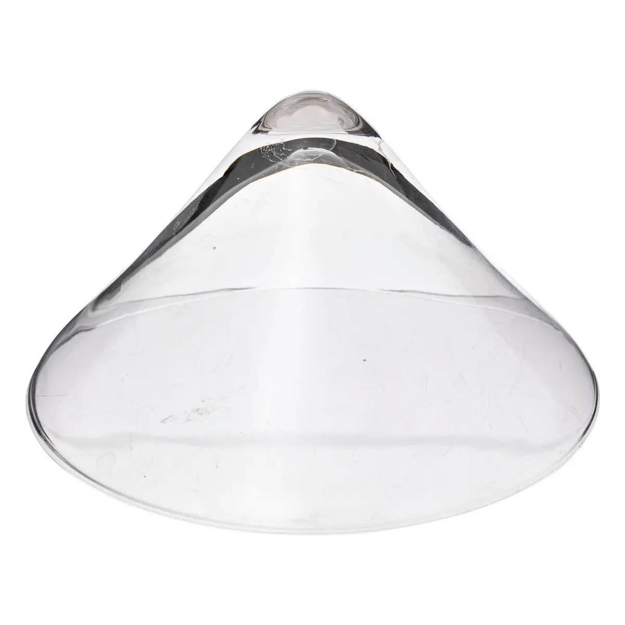 Voir la diapositive 3 : SECRET DE GOURMET Lot de 2 verres à cocktail  cônes  12cm transparent