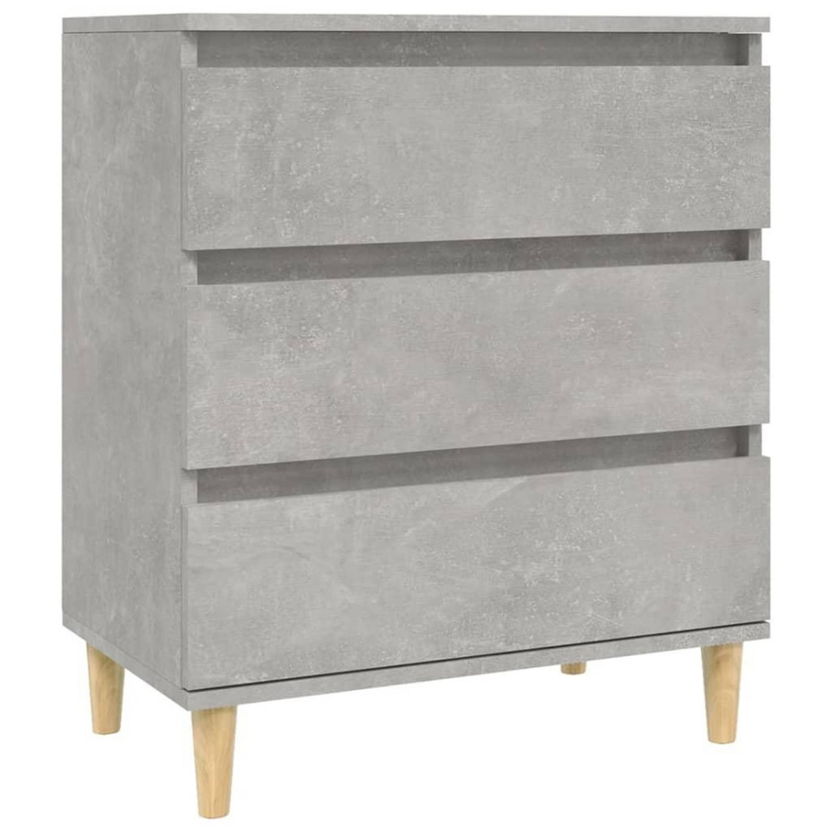 VIDAXL Buffet Gris beton 60x35x70 cm Bois d'ingenierie
