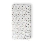 INTERBABY Parure Lit Bébé Amovible Serengueti - Blanc