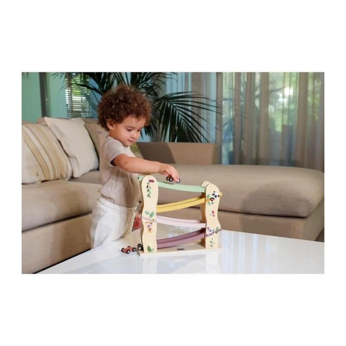 TINY LOVE TINY LOVE, Rampe de course en bois, a partir de 18 mois, Boho Chic