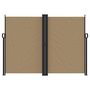 Voir la diapositive 3 : VIDAXL Auvent lateral retractable taupe 180x600 cm