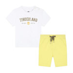 TIMBERLAND Pyjama Blanc/ Bébé Timberland T60133. Coloris disponibles : Jaune