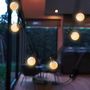 Voir la diapositive 6 : Lumisky Guirlande guinguette PARTY Blanc Caoutchouc 5.7M