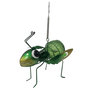 Voir la diapositive 2 :  Fourmi verte à suspendre solaire 1 LED