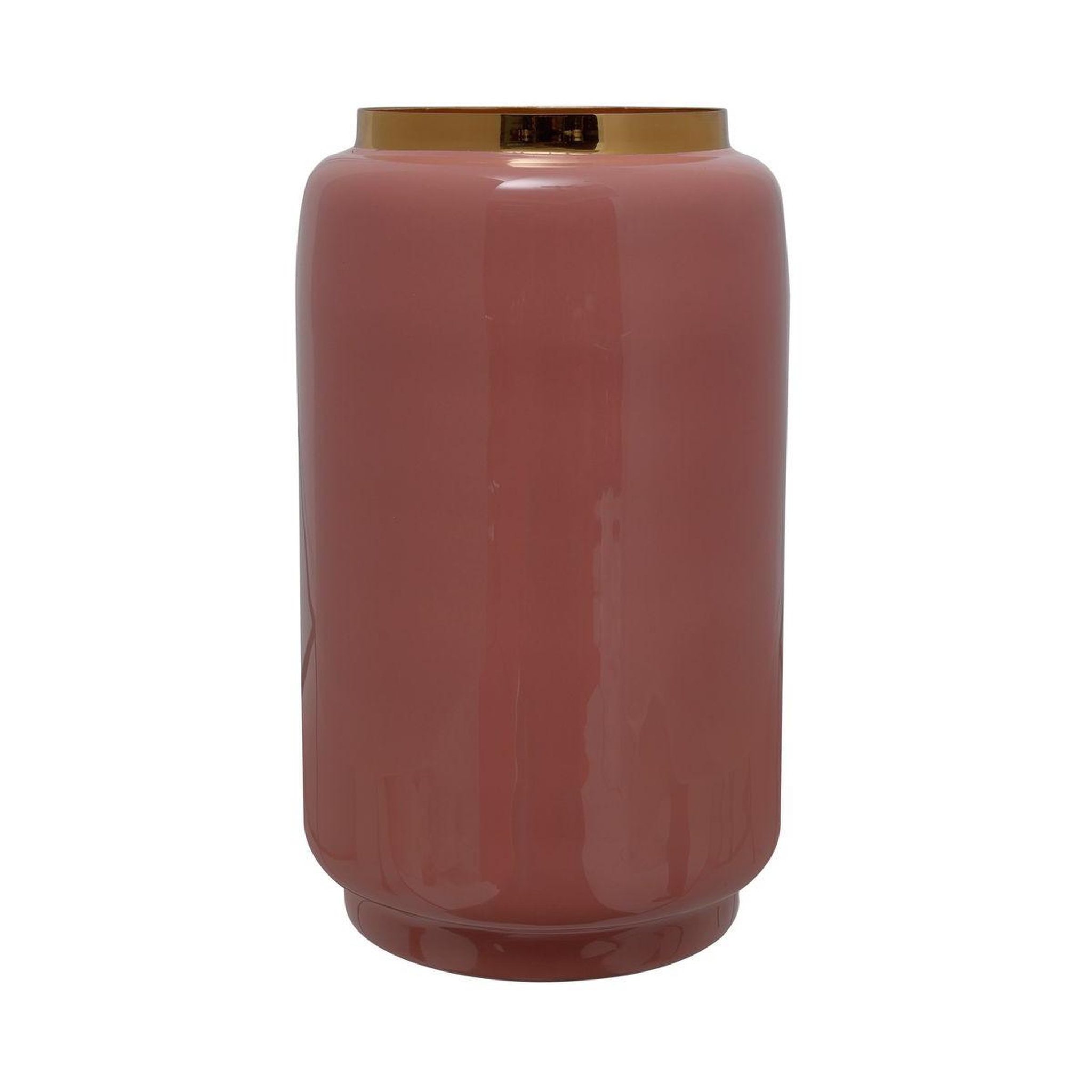 Voir la diapositive 1 : Paris Prix Vase Rond Design  Veronika  24cm Rose & Or