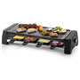 Voir la diapositive 5 : Domo Appareil à raclette 8 personnes 1200w + pierre à griller - DO9189G