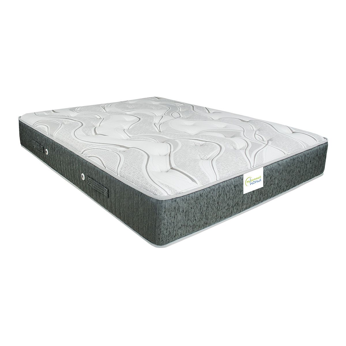 MySommeil Home Matelas mousse HR 35kg/m3 accueil mémoire de forme 140x190cm NATURAL