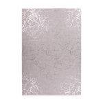 Paris Prix Tapis Marbré à Poils Longs  Bijou  Taupe & Argent. Coloris disponibles : Marron