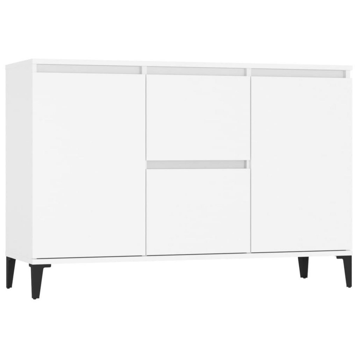 VIDAXL Buffet blanc 104x35x70 cm bois d'ingenierie
