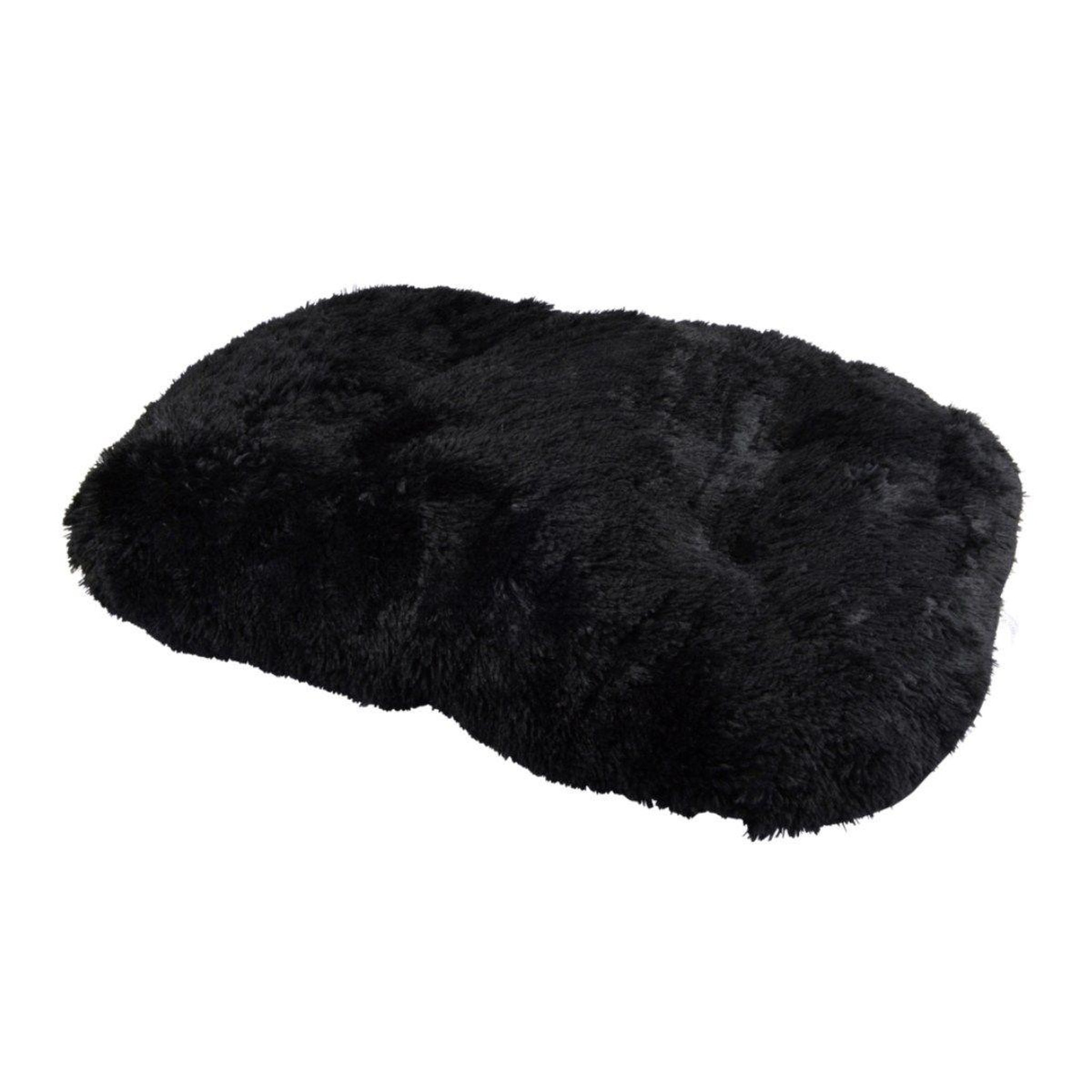 Voir la diapositive 1 : LOVE STORY Coussin pour chien & chat  fluffy  77cm noir