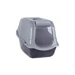 FORNORD Maison de toilette litière pour chat EDEN. Coloris disponibles : Gris, Vert