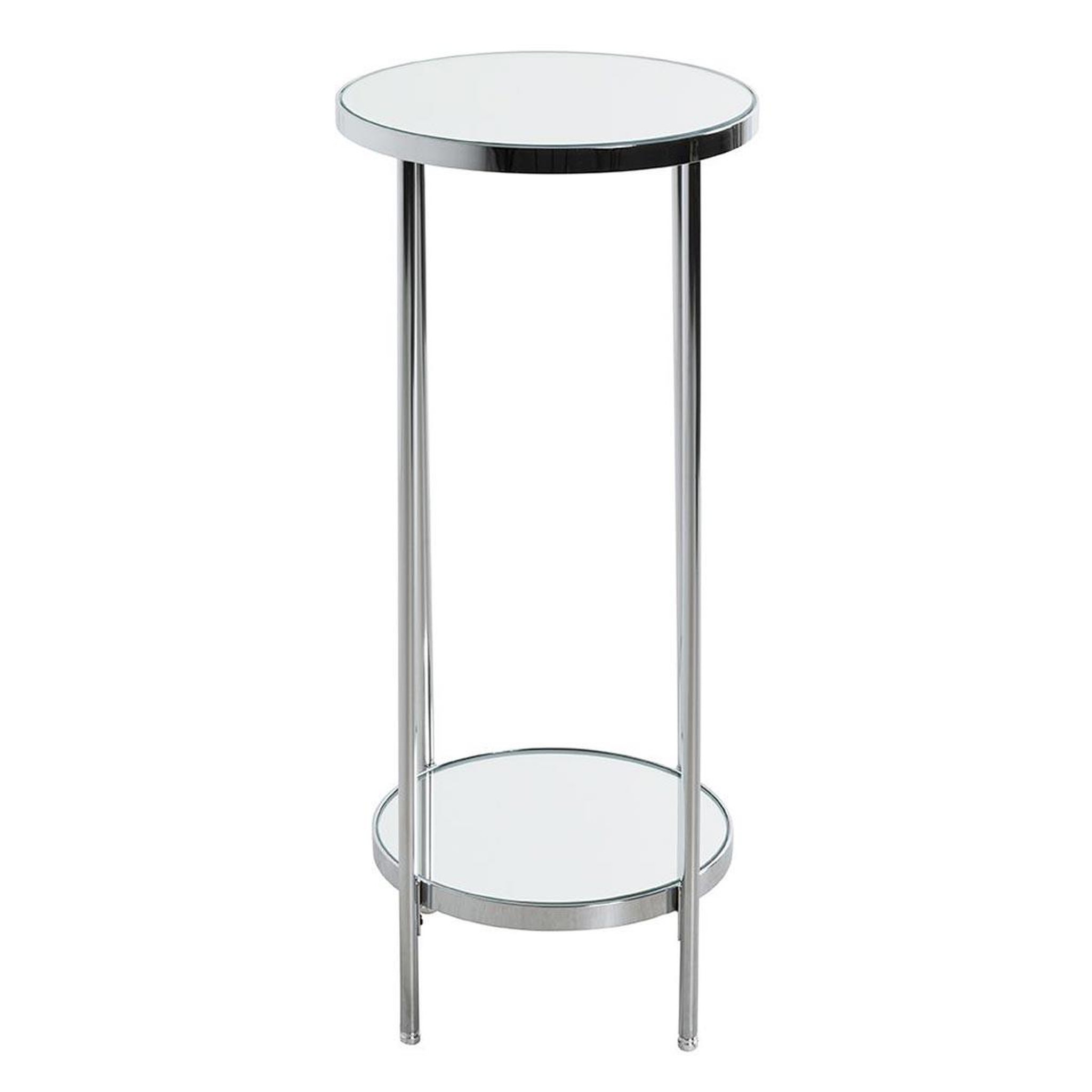 Voir la diapositive 2 : Paris Prix Sellette design ronde  palace  66cm chrome