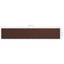 Voir la diapositive 5 : VIDAXL Ecran de balcon Marron 90x500 cm Tissu Oxford