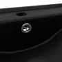 VIDAXL Lavabo avec trou de robinet Noir mat 60x46 cm Ceramique