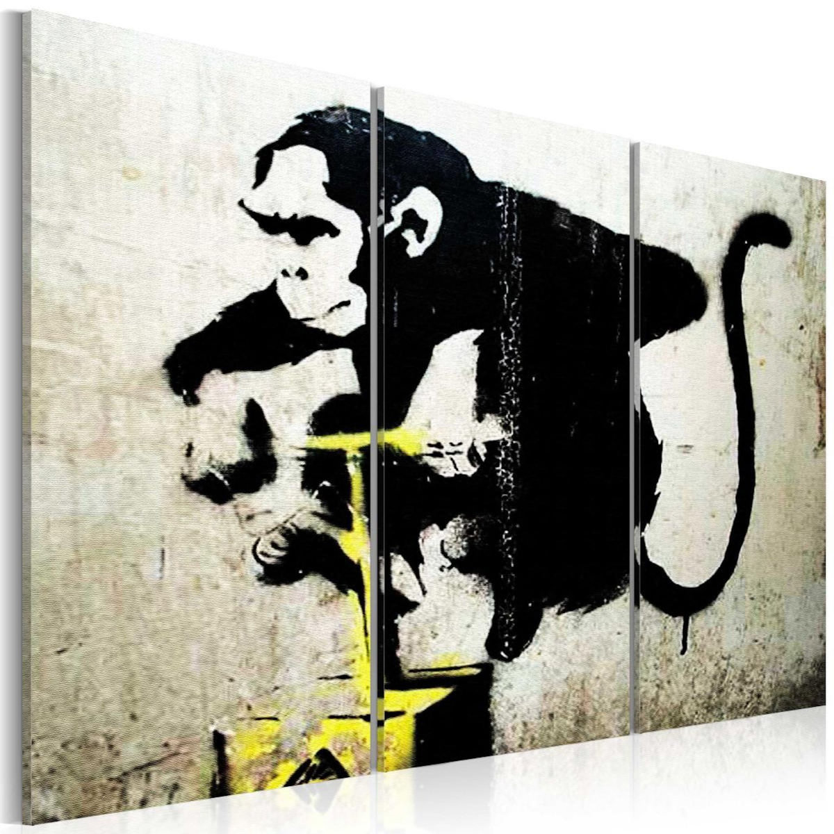 Paris Prix Tableau Imprimé  Monkey TNT Detonator - Banksy