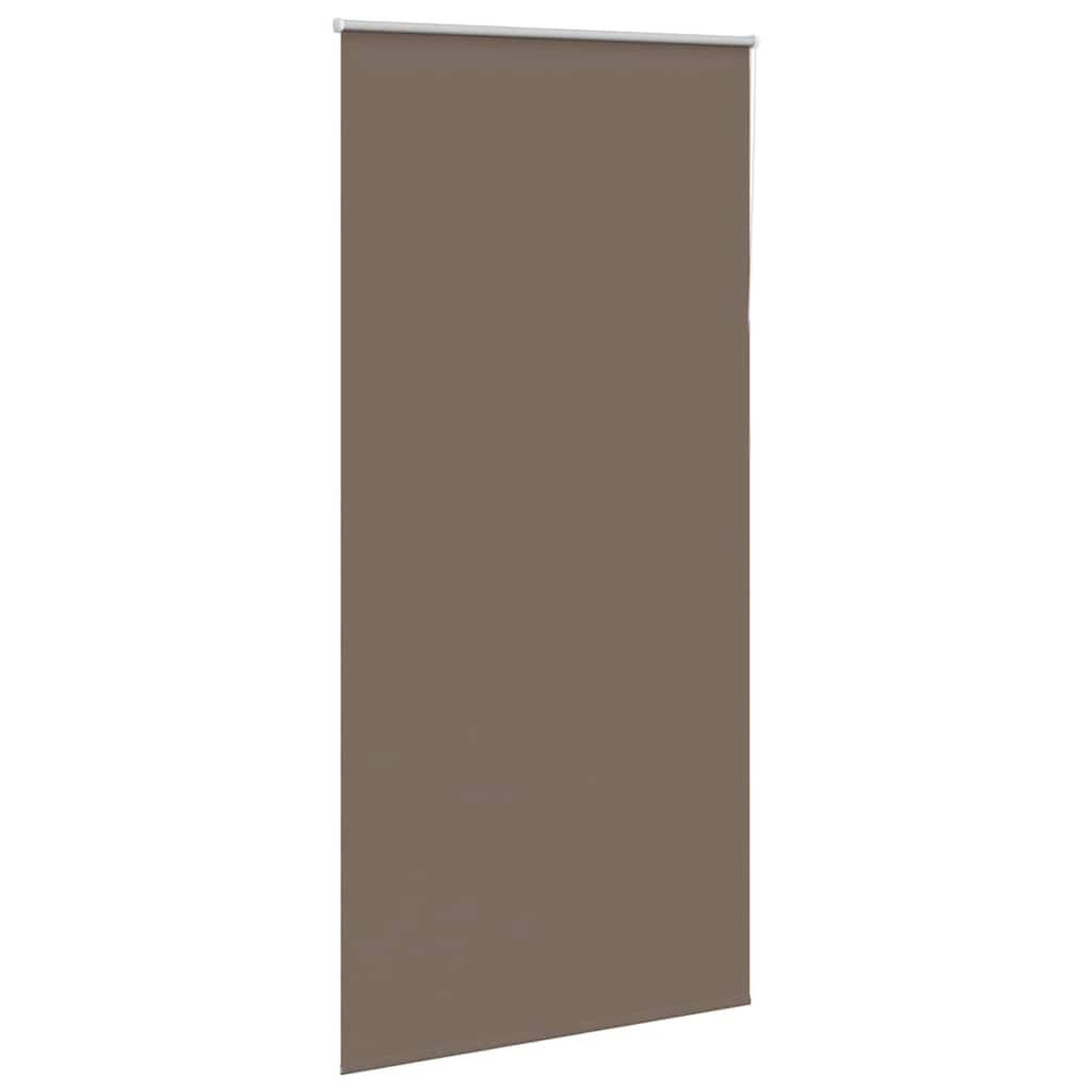 Voir la diapositive 3 : VIDAXL Store enrouleur occultant cafe 110x230cm largeur du tissu