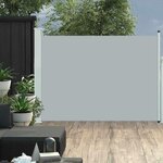 VIDAXL Auvent lateral retractable de patio 120x500 cm Gris