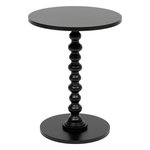 ATMOSPHERA Table d'Appoint Ronde  Alix  50cm Noir
