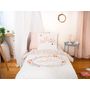 Voir la diapositive 1 : Home collection Parure de couette 2pcs 140x200cm coton hello