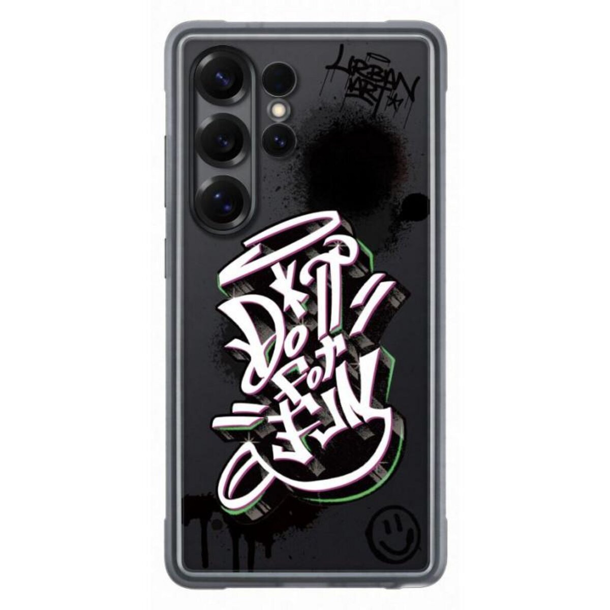 Samsung Coque personnalisable renforcée noir pour Samsung Galaxy S25 Ultra