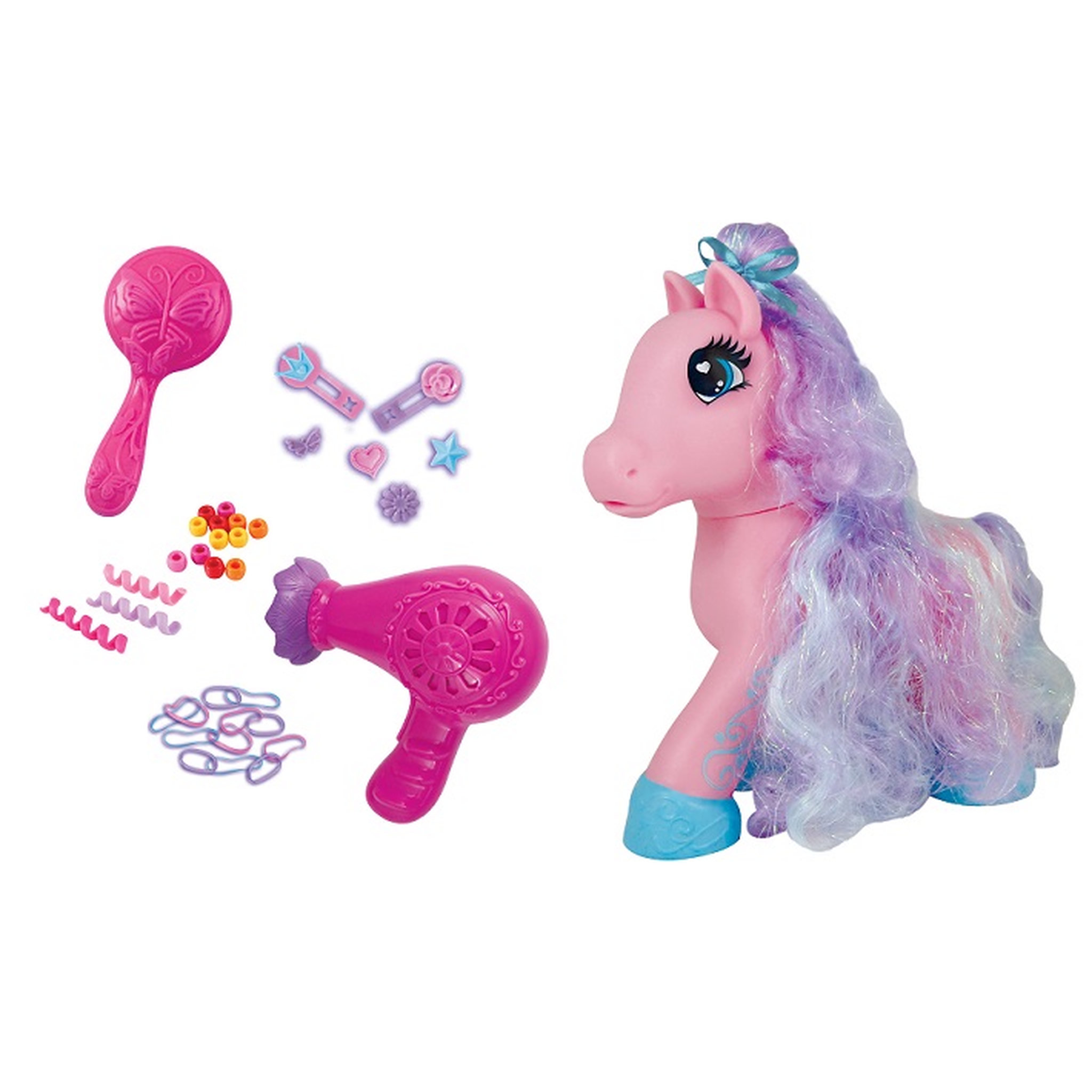 Voir la diapositive 2 : SPARKLE GIRLZ Grand poney à coiffer