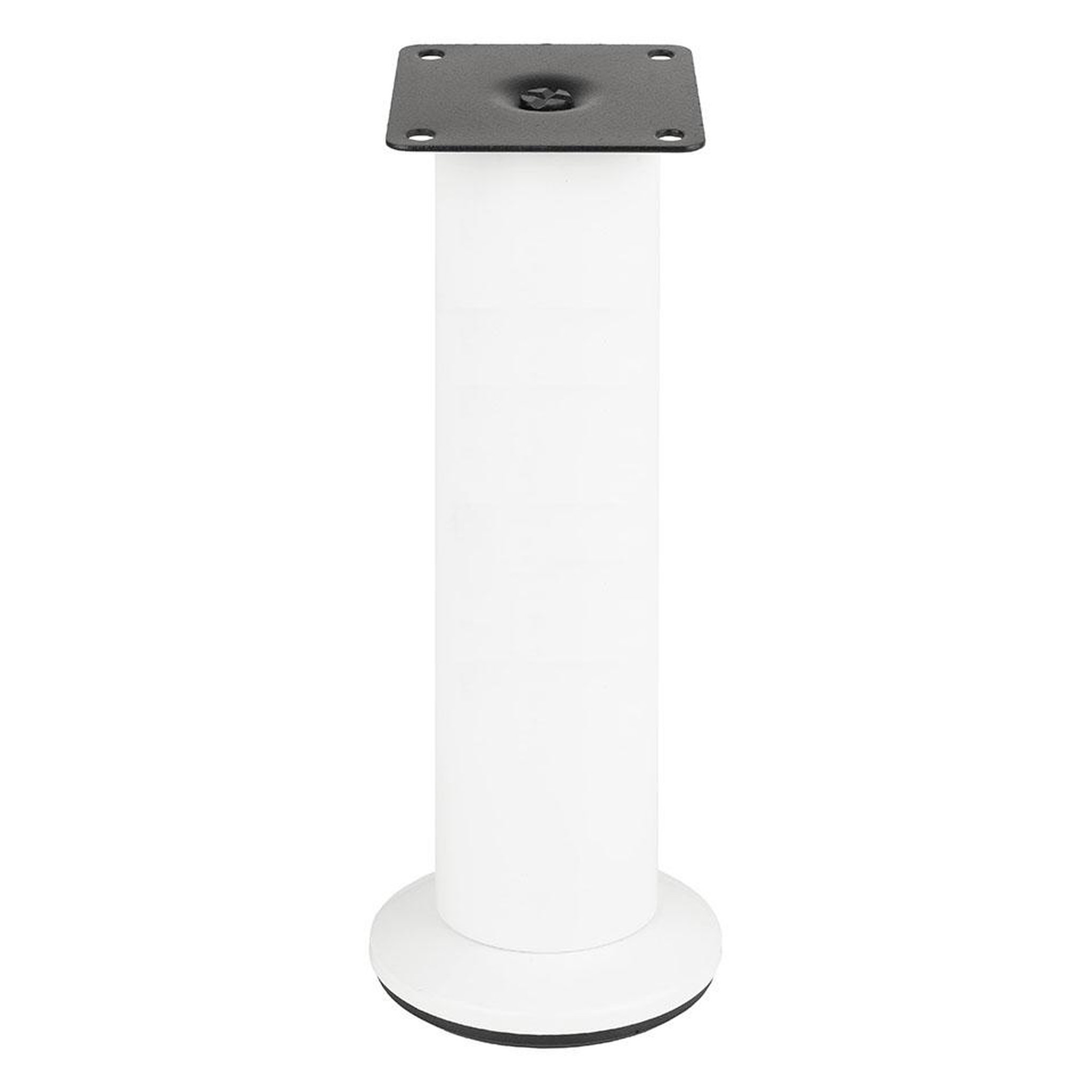 CENTRALE BRICO Pied de meuble fs001 200 mm réglable blanc brillant