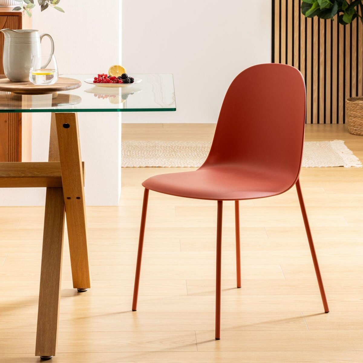 TOILINUX Lot de 6 chaises ASAN