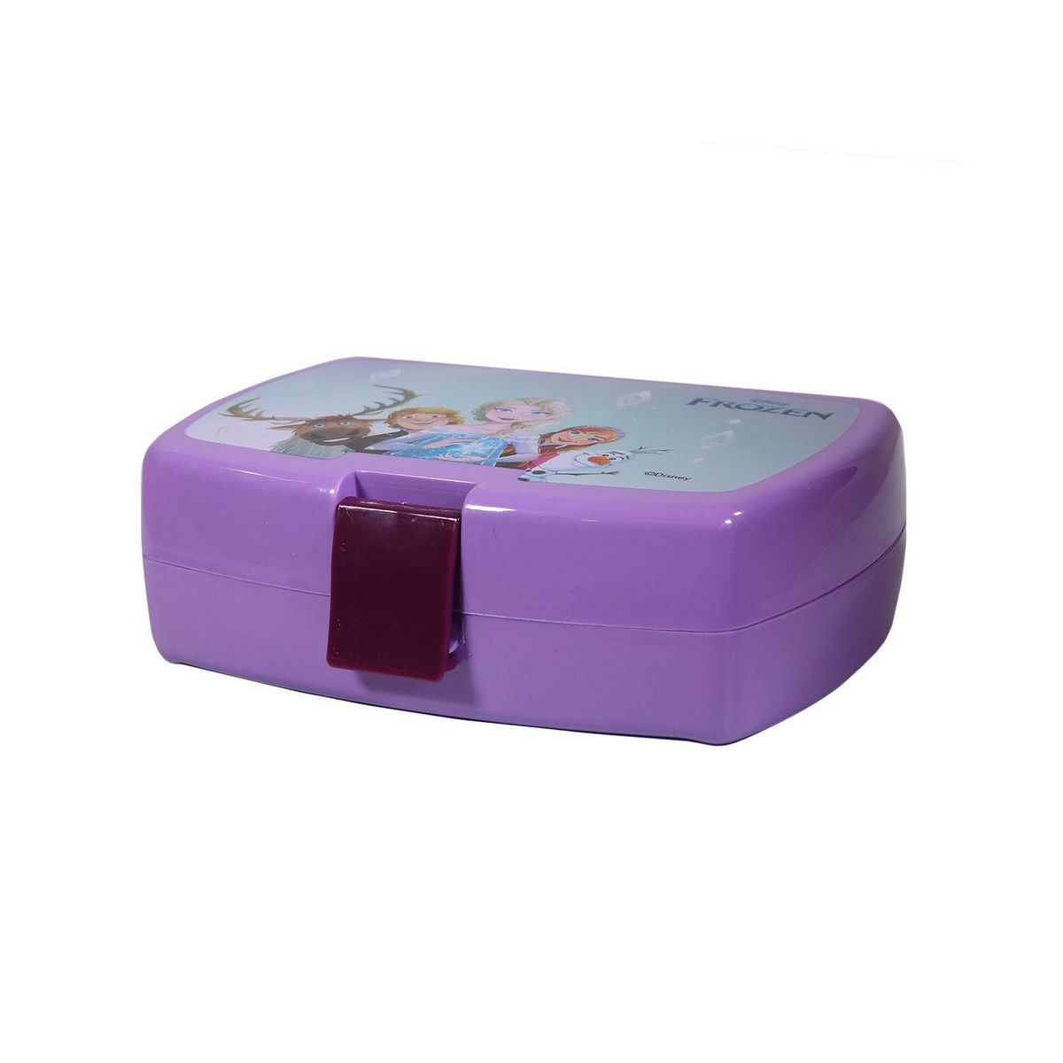 Bagtrotter BAGTROTTER Boite Déjeuner et gourde en plastique 380ml La Reine des Neiges Frozen Violette
