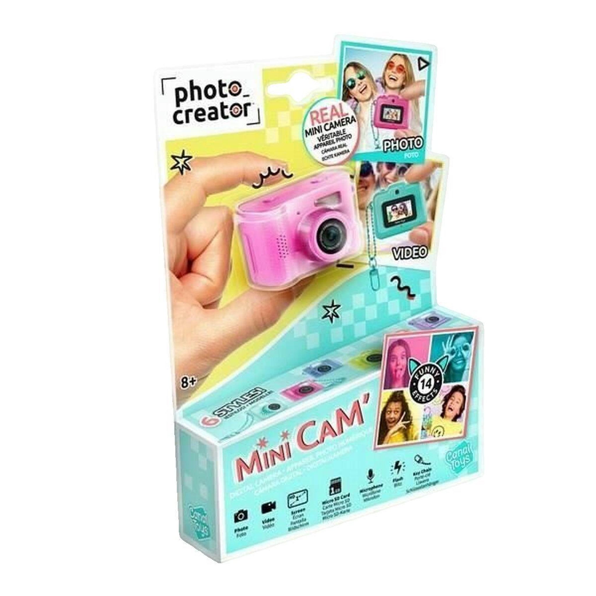 Voir la diapositive 3 : Canal Toys Appareil Photo Canal-Toys Mini Appareil Photo Coloré