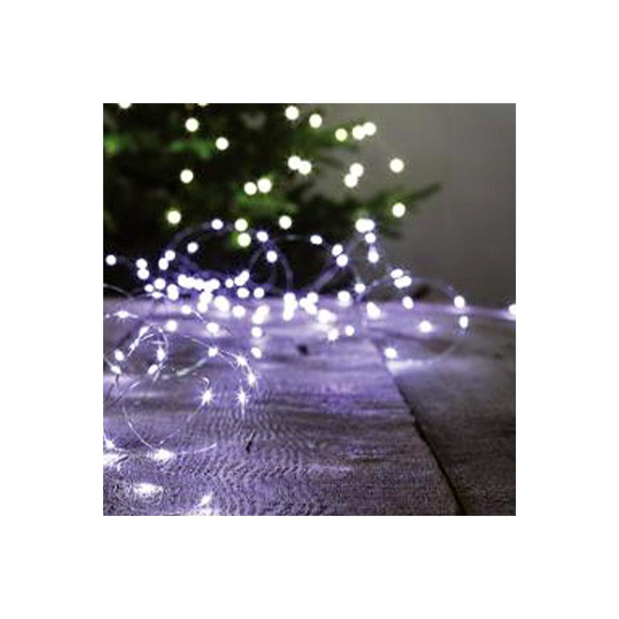 FEERIC LIGHT & CHRISTMAS Guirlande lumineuse extérieur  coper ii  10m blanc froid
