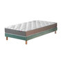 Voir la diapositive 4 : IDLITERIE Ensemble matelas mémoire de forme et mousse HR ZENITH avec sommier - confort français