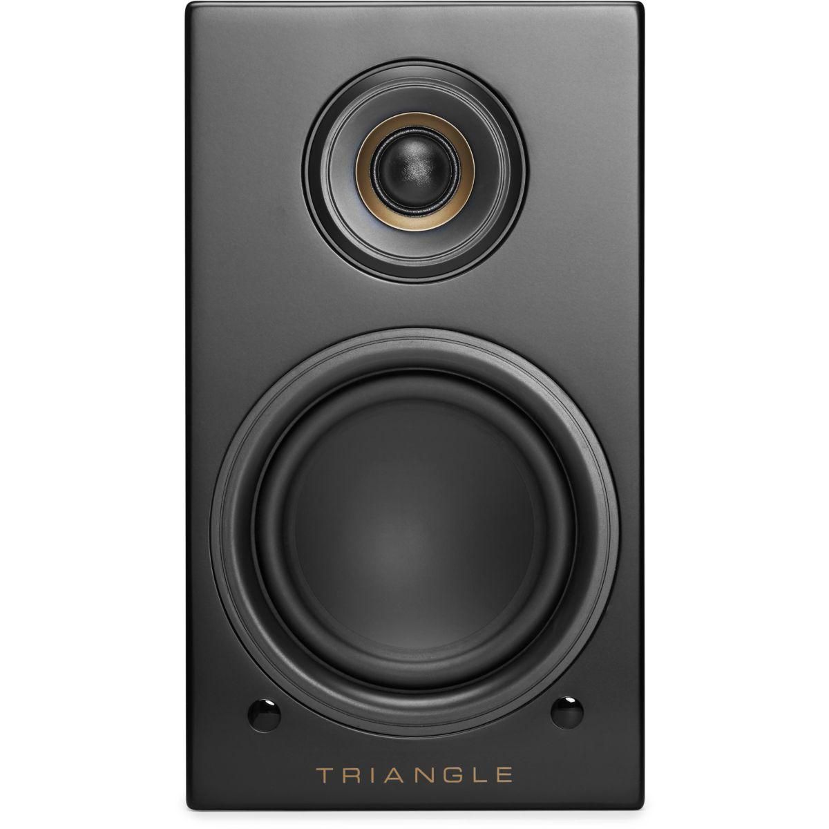 Triangle Enceinte bibliothèque active LN01A ELARA NOIR MAT X2