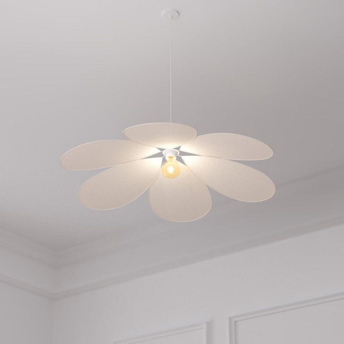 ATMOSPHERA Suspension pétales Naya diamètre 72 cm Lin Atmosphera