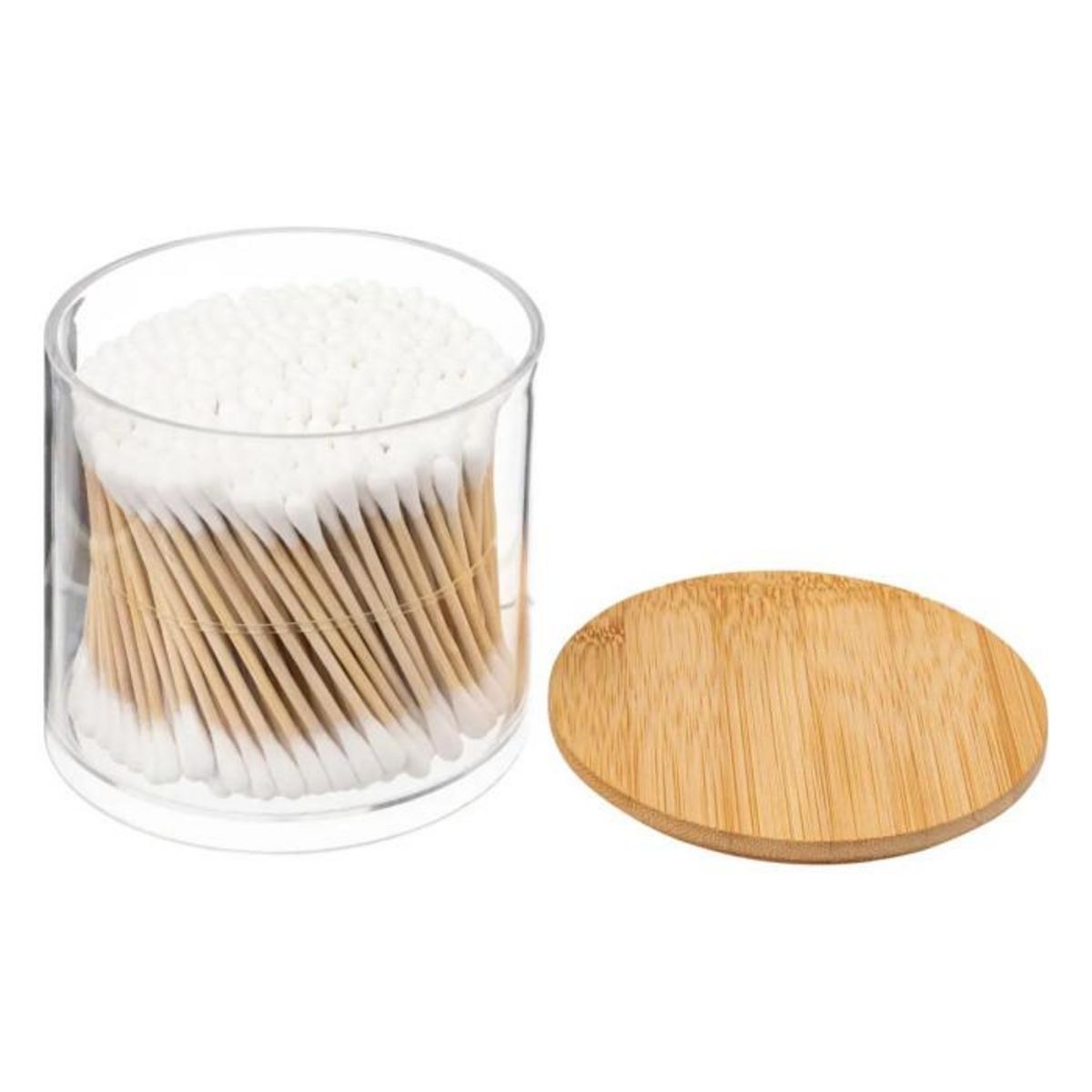 FIVE Lot de 300 Cotons-Tiges  Selena  9cm Transparent