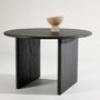 Voir la diapositive 5 : Paris Prix Table à Manger Ronde  Bjorholmen  120cm Noir