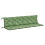 Voir la diapositive 2 : VIDAXL Coussins de banc de jardin lot de 2 motif de feuilles tissu