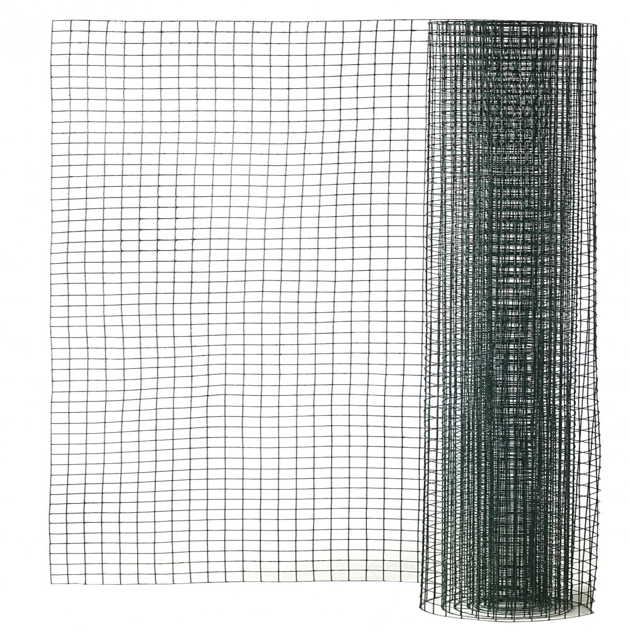 CENTRALE BRICO Grillage pour animaux soudé vert, H.1 x L.3 m, maille H.19 x l.19 mm