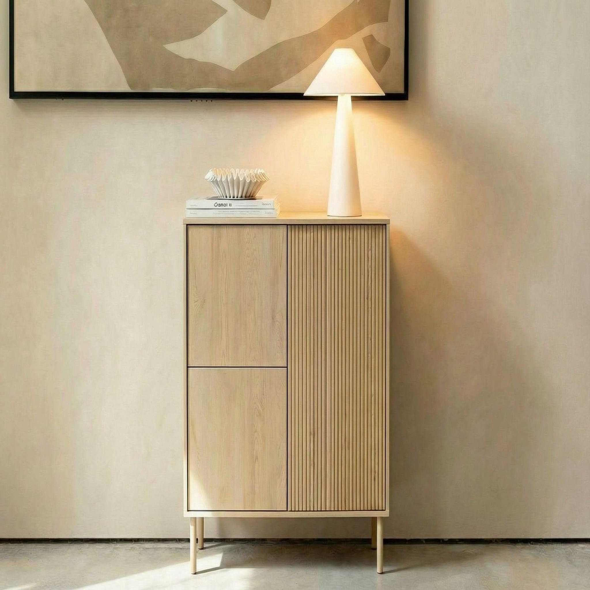 Voir la diapositive 6 : CASANOVA PARIS Lorella - commode 3 portes en chêne cremona