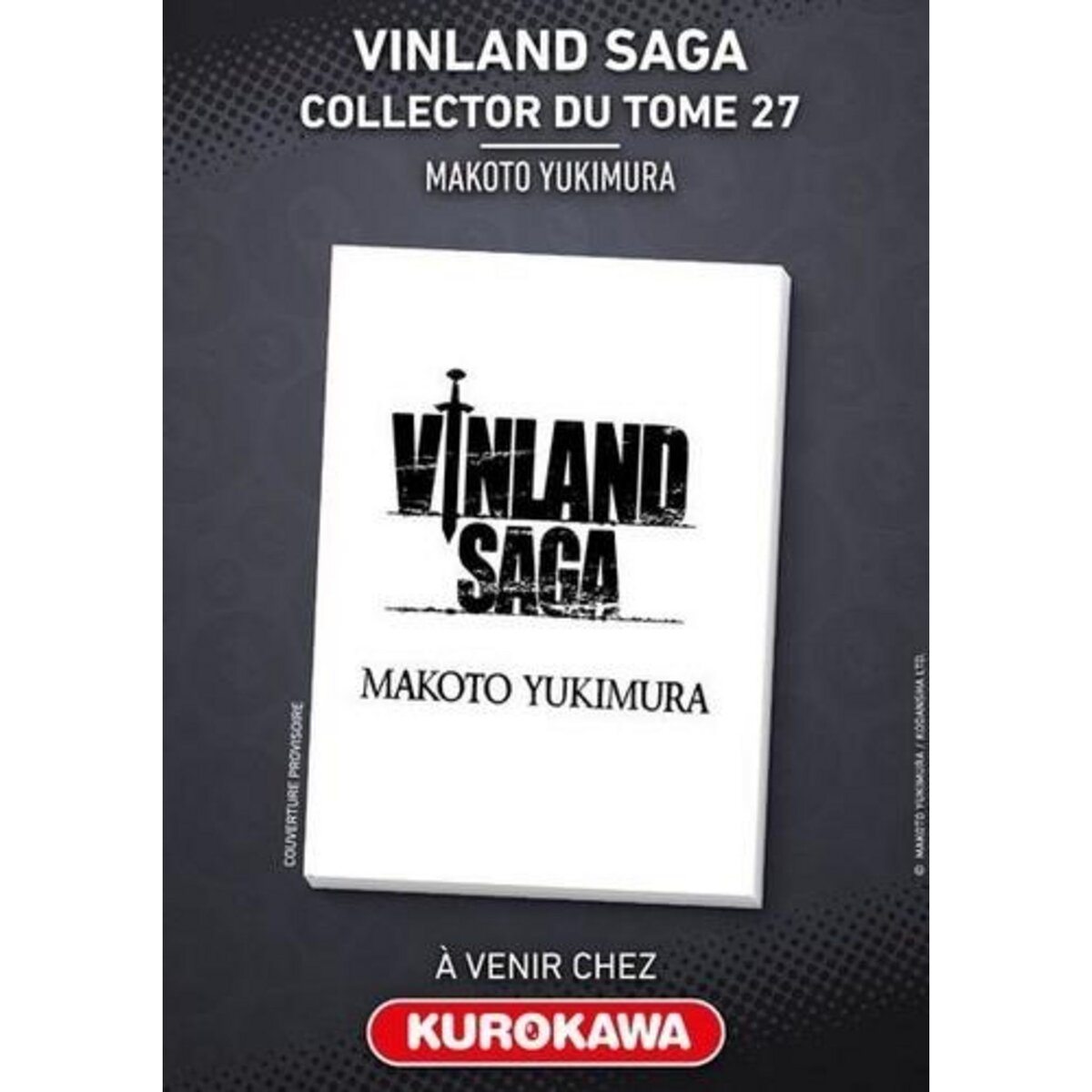 VINLAND SAGA TOME 27 . AVEC JAQUETTE EXCLUSIVE ET CALENDRIER 2024 ...